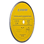 Stayer Disco de corte porcelánico (Espesor disco: 1,9 mm, Apto para: Gres porcelánico)