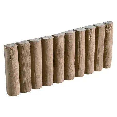 Bordillo Madera Recto