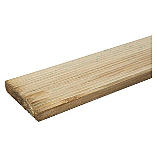 Forest-Style Tarima para terraza Diego (L x An x Al: 240 x 9,6 x 1,9 cm, Tipo de madera: Pino)