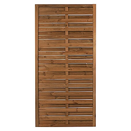 Cerland Celosía de madera Timeo (An x Al: 90 x 180 cm, Marrón)