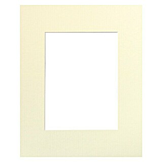 Nielsen Passepartout White Core (Bisquit, Bildformat: 15 x 20 cm, L x B: 24 x 30 cm)
