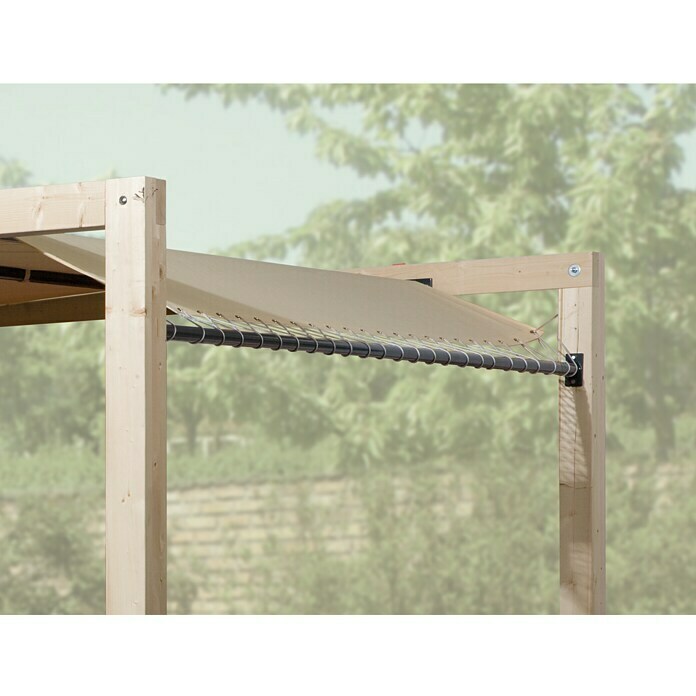 Weka Pavillon Gartenoase Stralsund 2353,24 x 3,24 x 2,4 m, Natur Detail Shot