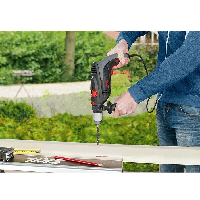 Skil Schlagbohrmaschine 6398 AA (1.000 W, Leerlaufdrehzahl: 0 U/min - 3.000 U/min, Schlagzahl: 0 U/min - 48.000 U/min)