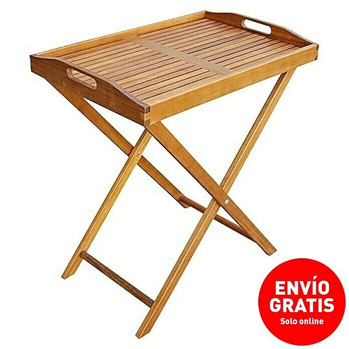 Sunfun Diana Mesa auxiliar (68 x 44 cm, Acacia)