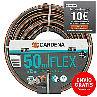 Gardena Manguera para jardín Confort Flex (Largo: 50 m, 15 mm)