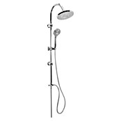 Mixomat Led-stortdoucheset (Hoogte: 102 cm, Diameter douchekop: 15 cm, Chroom)