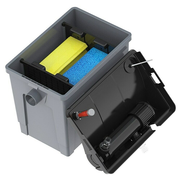 Heissner Set za pretočni filter FPU 10100 Eco  (Velikost ribnika: 10 m³) | 7454 - Teichfilter | IAGE - Teiche und Zubehör | IAG - Außenbereichsausstattung | IA - Gartenhartware | I - Stadtgarten | BAUHAUS