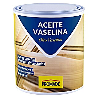 Promade Aceite para maderas duras universal Vaselina (Incoloro, 375 ml, Satinado)