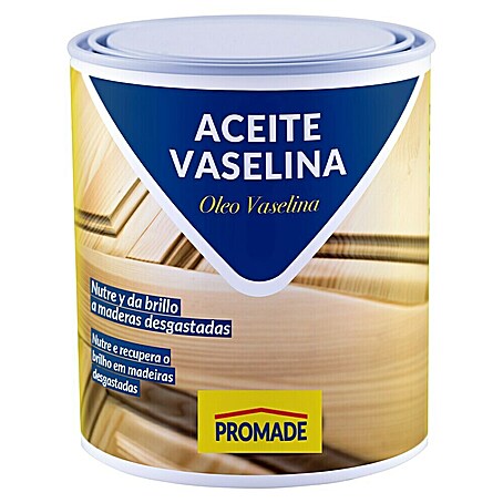 Promade Aceite para maderas duras universal Vaselina (Incoloro, 375 ml, Satinado)