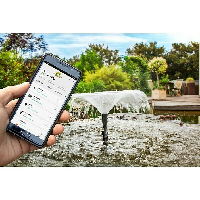 Heissner WiFi-Schaltsteckdose (Schwarz, 3.680 W)