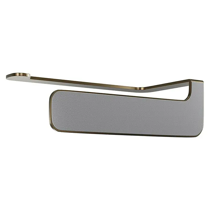 Camargue Antwerpen Papierrollenhalter - 16,5 x 9 x 5,5 cm, Kupfer, Matt - Elegantes Handtuchregal in Silber und Gold. Schafft Ordnung im Badezimmer und verleiht ihm einen Hauch von Luxus durch das edle Design.