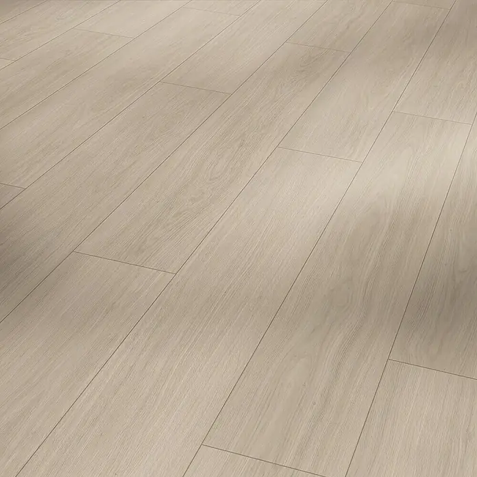 Parador Designbodenmuster Modular ONE Eiche Artemis pearl - 200 x 194 x 8 mm, Landhausdiele - Helles Laminatbodenmuster mit Holzmaserung für ein modernes, stilvolles Interieur. Perfekt für Wohn- und Geschäftsräume, die Wärme und Eleganz suchen.