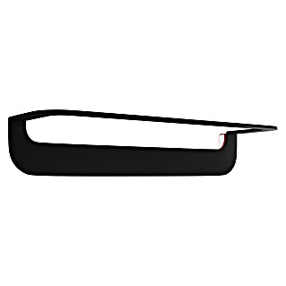 Camargue Antwerpen Handtuchhalter (Breite: 32 cm, Schwarz, Matt)