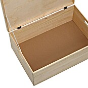 Zeller Present Holzkiste (60 x 40 x 24 cm, Kiefer)