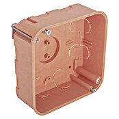 Razvodna doza za votle stene  (100 x 107 mm, S pokrovom, Bela/Oranžna, 1 kos) | 3318 - Hohlwandschalterdosen | CBFC - Schalter/Abzweigdosen | CBF - Hausinstallation | CB - Elektroinstallation | C - Elektro | BAUHAUS