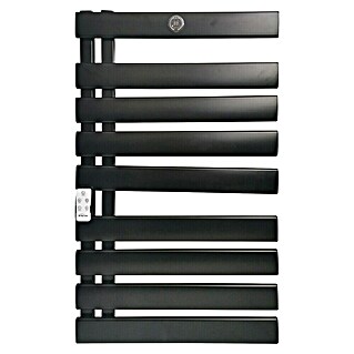 Purline Elektro-Badheizkörper NTW-15 Wifi (B x H: 55 x 91 cm, 500 W, Schwarz)