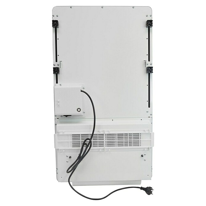 Purline Elektro-Badheizkörper Zafir V2000T (B x H: 45 x 80 cm, 2 000 W, Silber) | BAUHAUS