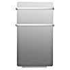 Purline Elektro-Badheizkörper Zafir V2000T (B x H: 45 x 80 cm, 2 000 W, Silber) | BAUHAUS