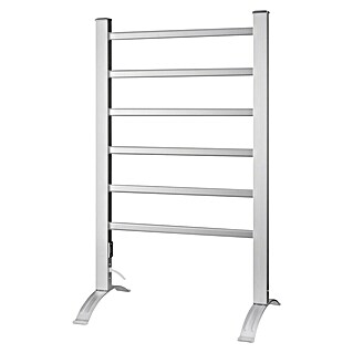Purline Elektro-Badheizkörper NTW-05 (B x H: 53 x 90 cm, 100 W, Silber)