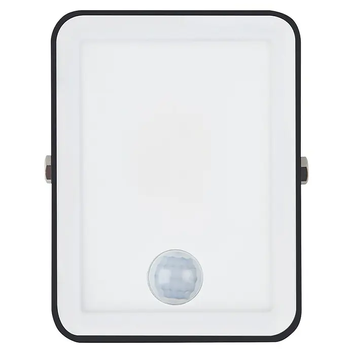 Osram LED-Strahler Floodlight Essential Sensor - 10 W, L x B x H: 13,2 x 8,3 x 3,3 cm, Schwarz, Tageslichtweiß, Mit Sensor - LED-Flutlicht mit Bewegungssensor. Das moderne Design und der integrierte Sensor machen es zur idealen Beleuchtung für den Außenbereich.