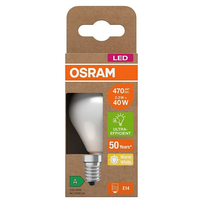 Osram LED-Leuchtmittel CLP40 (2,2 W, 470 lm, Weiß) | BAUHAUS