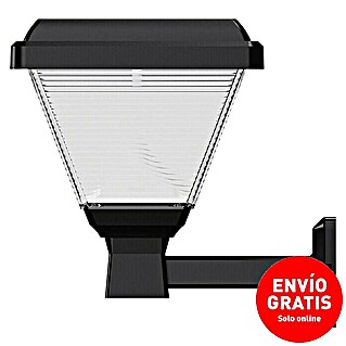 Arte confort Lardeo Aplique solar LED para exterior (1,12 W, Negro, Blanco neutro)