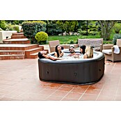 MSpa Mobil-Whirlpool Vito (L x B x H: 185 x 185 x 68 cm, Dunkelbraun, 930 l) | BAUHAUS