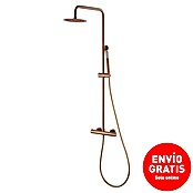 Camargue Natur Sistema de ducha (Con grifo termostático, Oro rosa) | BAUHAUS