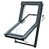 Solid Elements Pro Dachfenster (B x H: 55 mm x 77,8 cm, Kunststoff, Grau/Anthrazit)