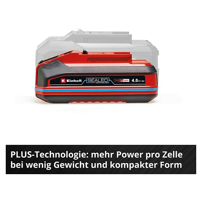 Einhell Power X-Change 18V Akku SEALED PXC Plus A1 (18 V, 4 Ah) | BAUHAUS