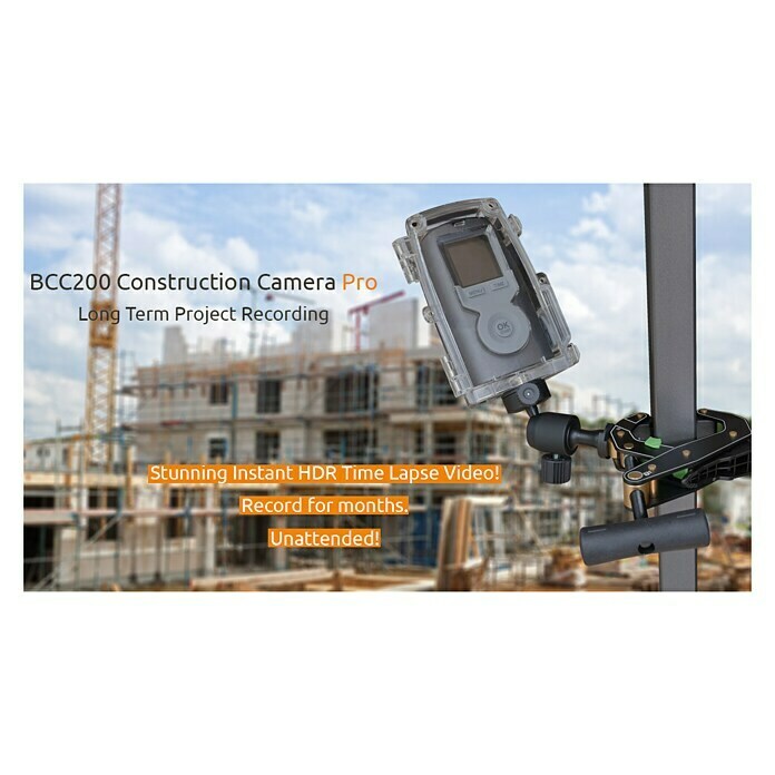 Brinno Zeitraffer-Kamera BCC 200Auflösung: 1,3 Megapixel, Brennweite: 19 mm (35 mm entsprechend), Bildschirmtyp: 1,44″ TFT LCD Use Shot