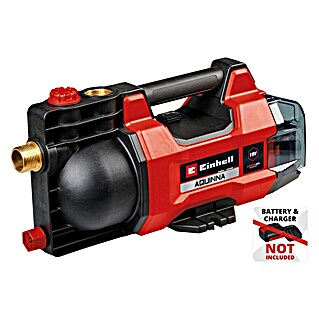 Einhell Power X-Change 18V Akku-Gartenpumpe Aquinna 18/28 (18 V, Li-Ionen, Ohne Akku, Max. Fördermenge: 2.800 l/h)