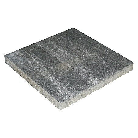 Seesteiner Terrassenplatte Piazza (40 x 40 x 4 cm, Anthrazit, Beton)