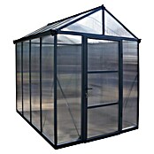 Palram Invernadero (1,95 x 2,44 x 2,68 m, Espesor de vidrio: 10 mm, Policarbonato)