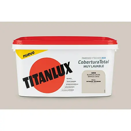 Titan  Pintura para paredes Cobertura total