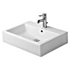Duravit Vero Waschtisch (47 x 60 cm, Ohne Beschichtung, Beckenunterseite ungeschliffen, Keramik, Weiß)