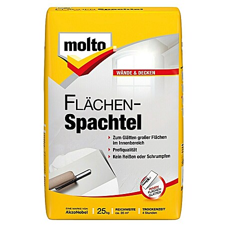 Molto Flächenspachtel (25 kg)