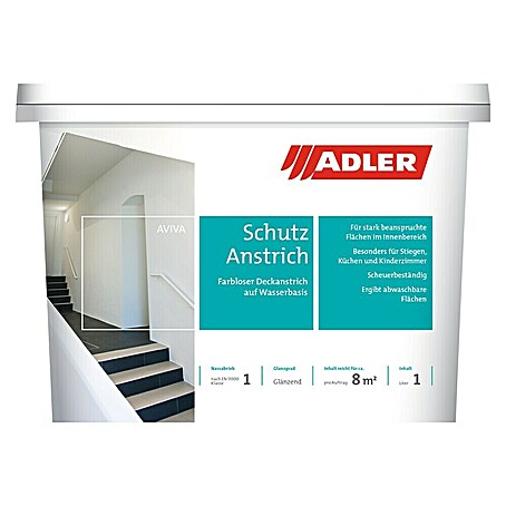Adler Schutzanstrich Aviva (1 l, Farblos, Matt)
