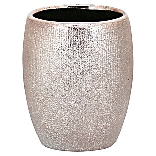 Camargue Kaya Zahnputzbecher (Steingut, Rose/Gold)