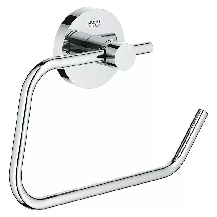 Grohe Essentials Toilettenpapierhalter - Ohne Deckel, Chrom, Glänzend