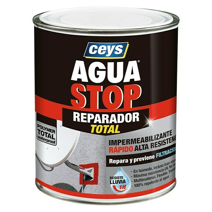 Ceys Reparador Total Agua Stop (Gris, 1 kg)
