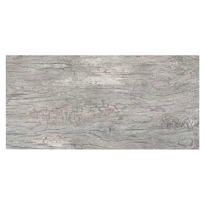 Momastela Feinsteinzeugfliese Radice - 62 x 31 cm, Grigio - Graue Holzstruktur mit markanten Maserungen, ideal für moderne Inneneinrichtungen. Das Paneel ist robust und verleiht jedem Raum Wärme und Charakter.