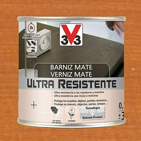 V33  Barniz para madera Mate Ultra Resistente