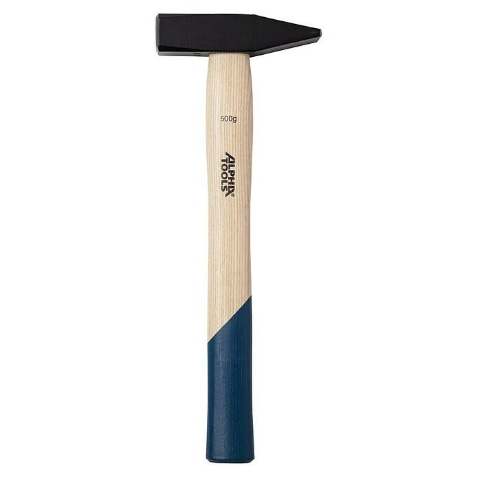 Alpha Tools Martillo de cerrajero (500 g, Madera de fresno)