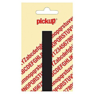 Pickup Naljepnica (Motiv: I, Crne boje, Visina: 90 mm)
