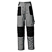 Industrial Starter Pantalones de trabajo Stretch (M, Gris/Negro, Algodón: 97%, Spandex: 3%)