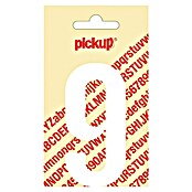 Pickup Etiqueta adhesiva (Motivo: 9, Blanco, Altura: 90 mm)