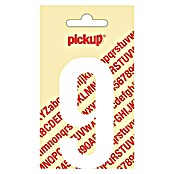 Pickup Sticker (Motief: 9, Wit, Hoogte: 90 mm)