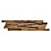 Indo Holzpaneel 3D Wall Beachwood Walnut Natural 