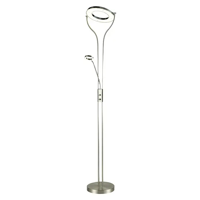 Tween Light LED-Deckenfluter Termoli - Höhe: 180 cm - Moderne Stehlampe mit ringförmigen LED-Leuchten. Das elegante Design macht sie zu einem stilvollen Blickfang in jedem Raum.